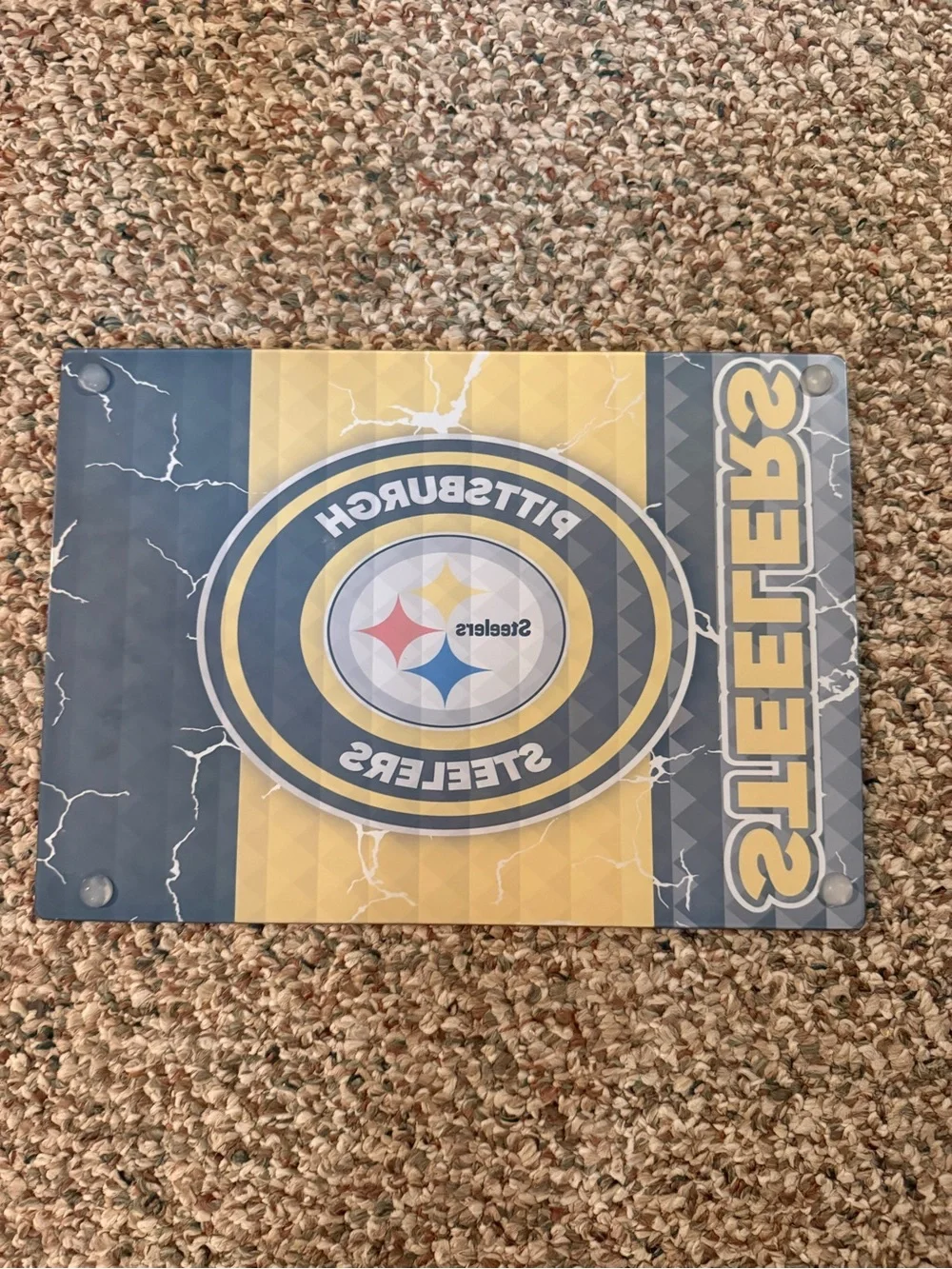 Steelers cutting board